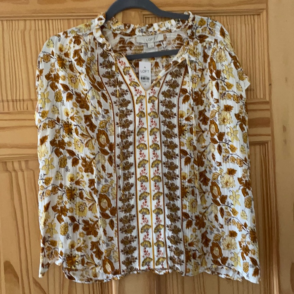 NWT Loft blouse, M